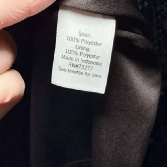 Sequin Tunic Dress Black Long Sleeve Holiday Party Glam Large NWT - Picture 5 of 6